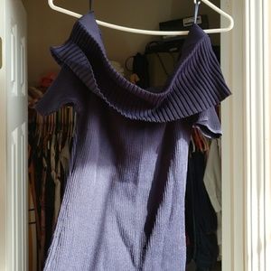 Off the shoulder sweater